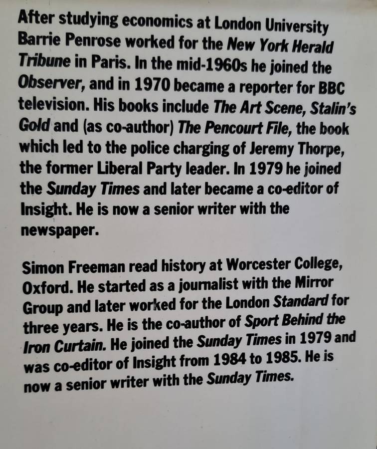 Conspiracy of Silence (The Secret life of Anthony Blunt) - Barrie Penrose & Simon Freeman