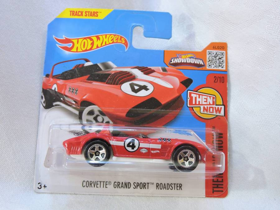 Hot Wheels CHEVY CHEVROLET Corvette Grand Sport Roadster  ( Red #4 )  # BLOWOUT SALE #