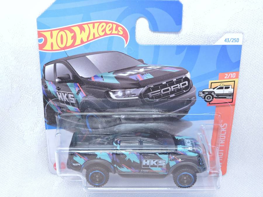 Hot Wheels FORD Ranger Raptor ( Black HKS ) Short Card