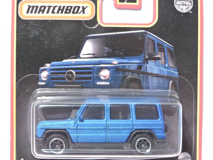 Matchbox MERCEDES BENZ G500 ( Blue )  Like Hot wheels