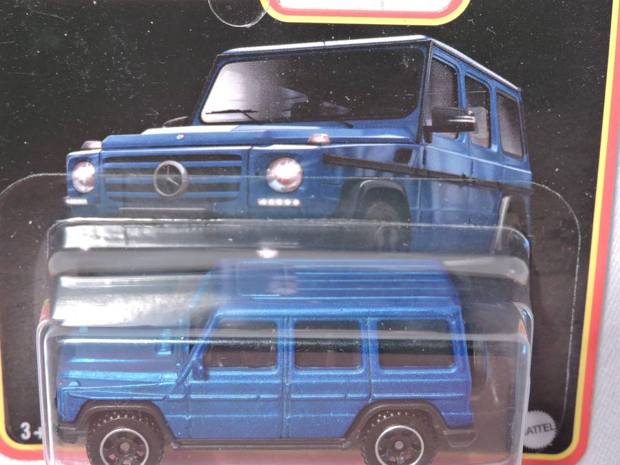 Matchbox MERCEDES BENZ G500 ( Blue )  Like Hot wheels