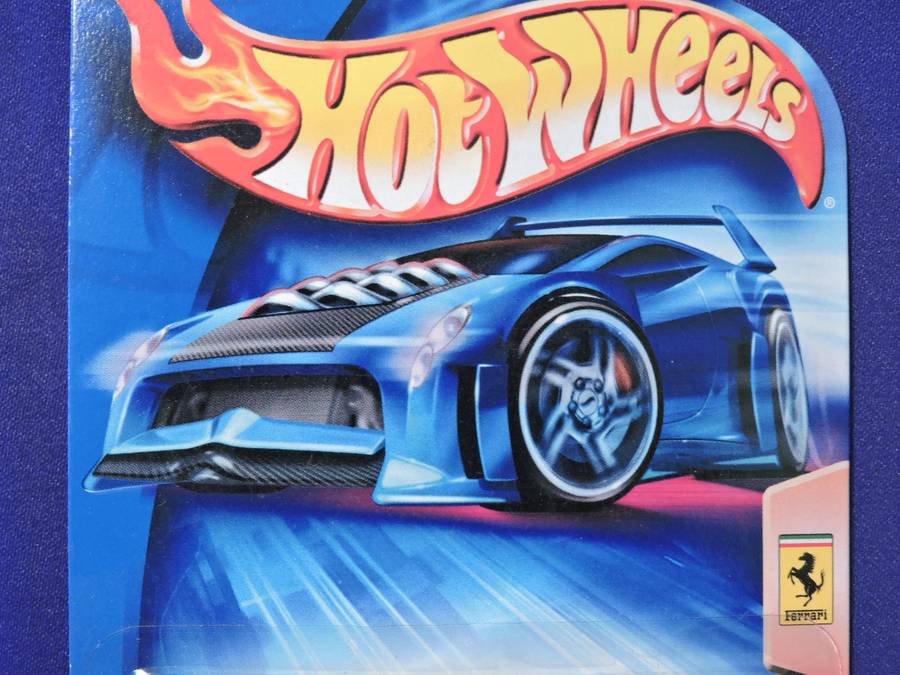Hot Wheels FERRARI 333 SP ( White with flames )