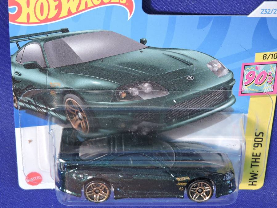 Hot Wheels TOYOTA SUPRA  ( Bottle Green )