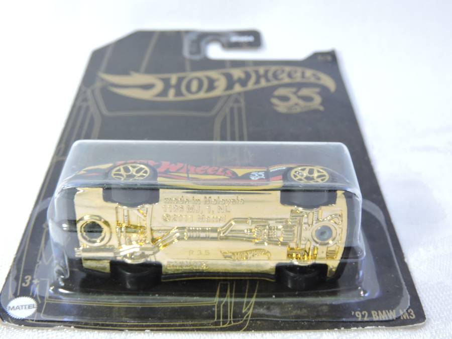 Hot Wheels BMW M3 Boxie Shape ( HW Black ) Long Card