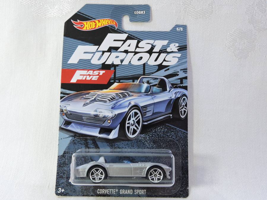 Hot Wheels CHEVY CHEVROLET Corvette Grand Sport ( Silver )  Fast & Furious # BLOWOUT SALE #
