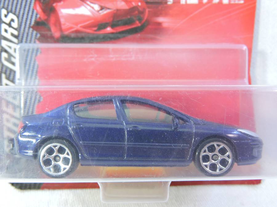 Majorette PEUGEOT 407 ( Royal deep blue )  Like Hot Wheels