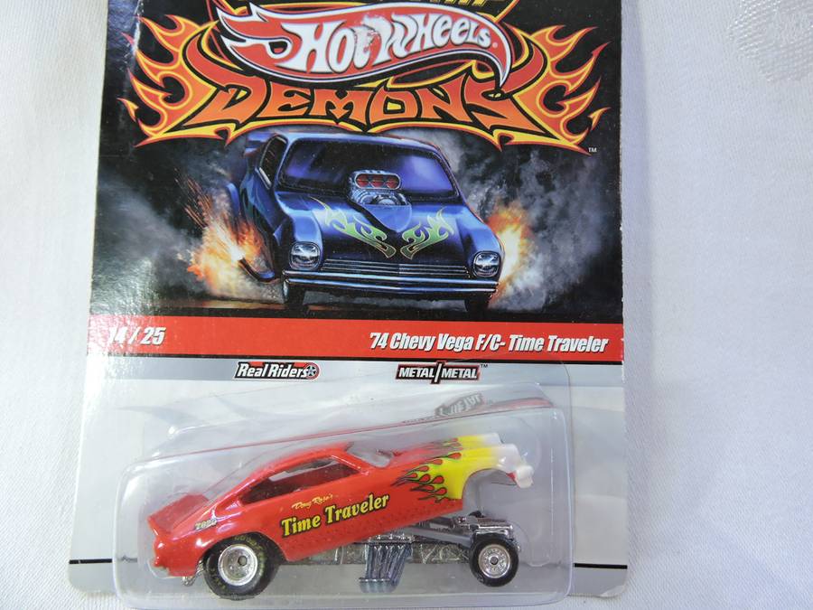 Hot Wheels Chevy Chevrolet Vega F/C Time Traveler Drag Strip Demons