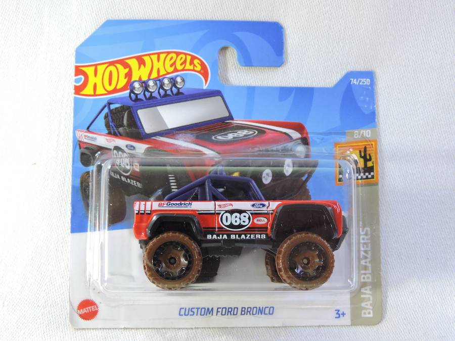 Hot Wheels FORD BRONCO ( Red #068 )