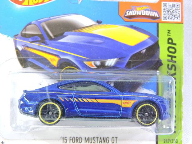 Hot Wheels FORD Mustang GT ( Midnight Blue )