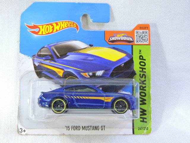 Hot Wheels FORD Mustang GT ( Midnight Blue )