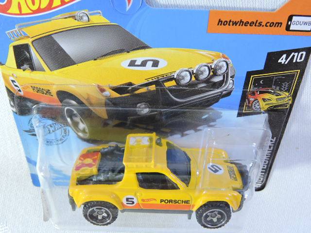 Hot Wheels PORSCHE 914 Safari ( Yellow #5 )