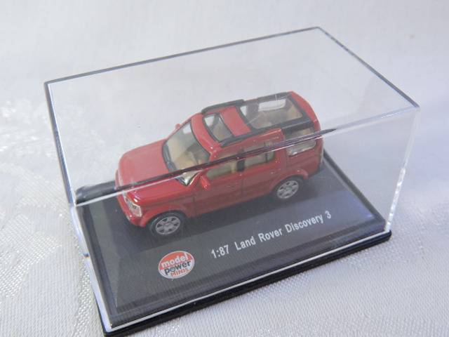 LAND ROVER Discovery 3 MIB ( Red ) Mint in box
