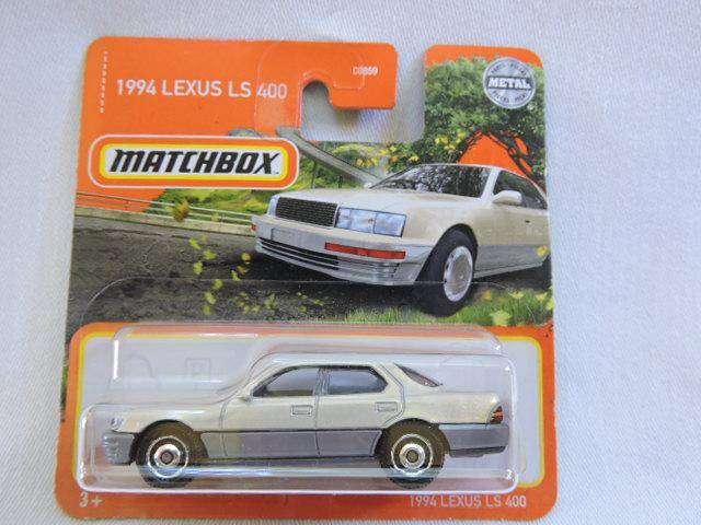 Matchbox LEXUS LS 400 ( Cream & Silver two tone )  like Hot Wheels