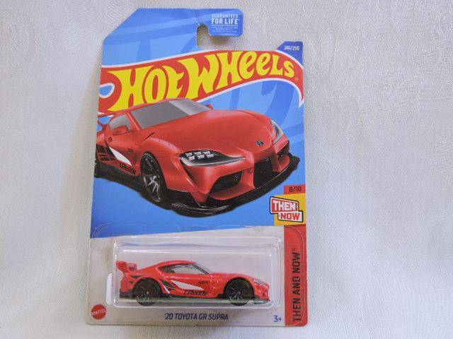 Hot Wheels TOYOTA GR Supra ( Red G REDDY ) Long card