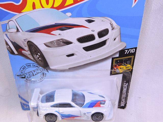 Hot wheels BMW M4 M Motorsport ( White )  Long Card
