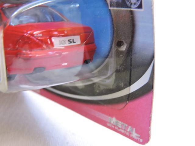 Action City MERCEDES BENZ SL 500 ( Real Toy Red ) Like Hot Wheels
