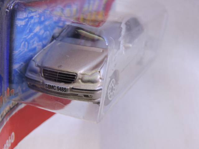 Action City MERCEDES BENZ C- Class ( Real Toy Silver ) Like Hot Wheels