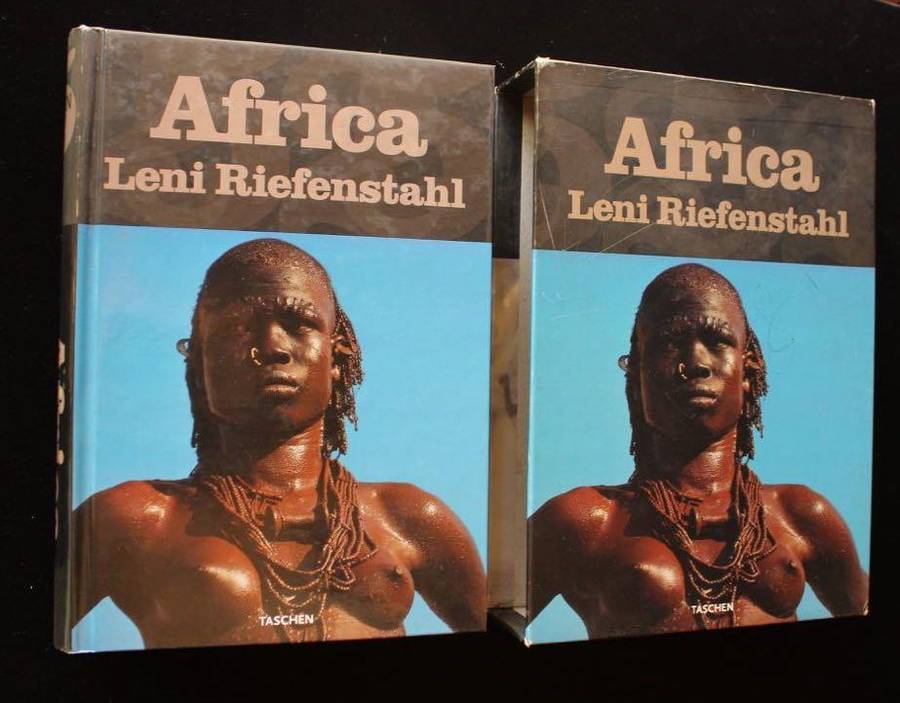 AFRICA : 25TH ANNIVERSARY EDITION - LENI RIEFENSTAHL (2005) - LARGE HARDCOVER IN SLIPCASE