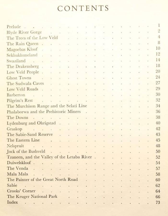 LOW VELD TRAILS - T.V. BULPIN (1968)