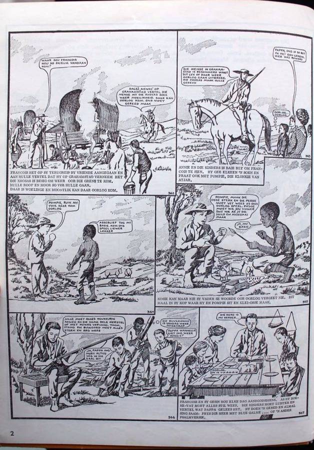 BOERE, BRITTE EN BANTOES - 450 PENSKETSE MET BYSKRIFTE, DIALOOG & AVONTURE - J.J. VAN TONDER (1972)