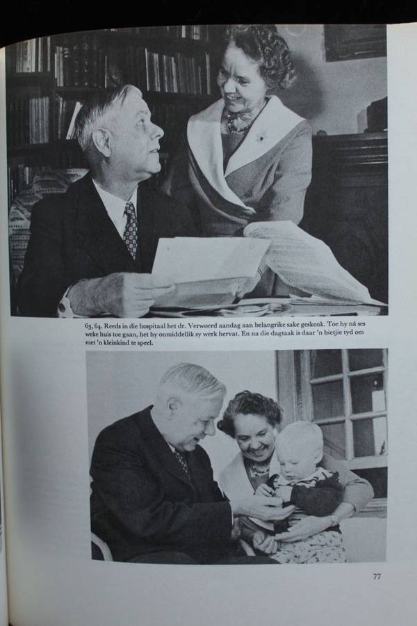 MAN VAN DIE VOLK - HENDRIK VERWOERD FOTO GEDENKALBUM deur Pieter Grobbelaar 1966