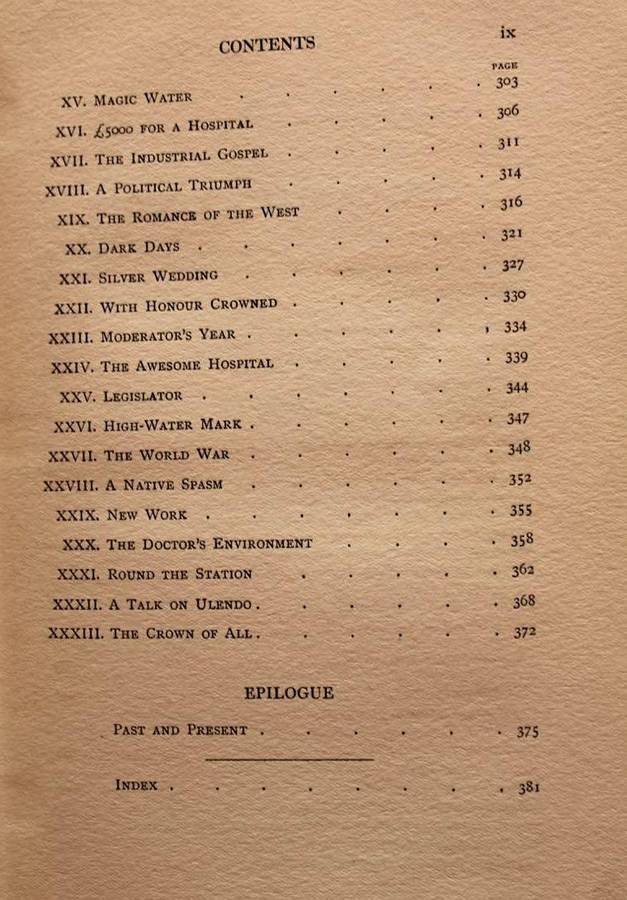 LAWS OF LIVINGSTONIA - W.P. LIVINGSTONE (1921)