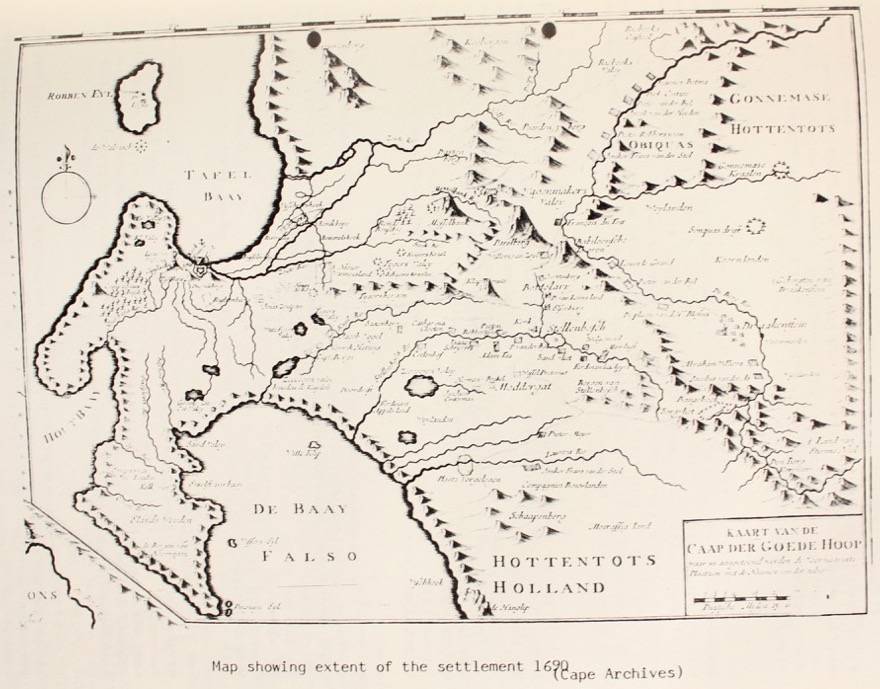 THE HISTORY OF FALSE BAY UP TO 1795 - A.E. BEKKER - INSCRIBED BY AUTHOR