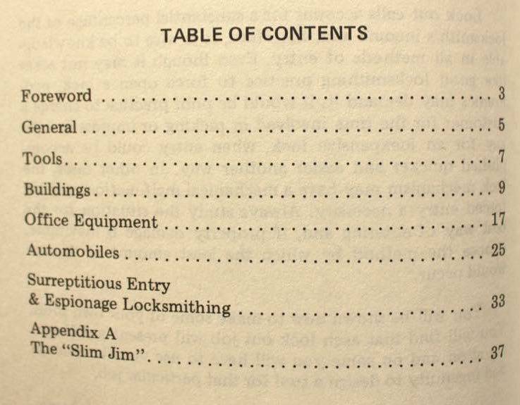 2 X SCARCE BOOKS ON LOCK PICKING
