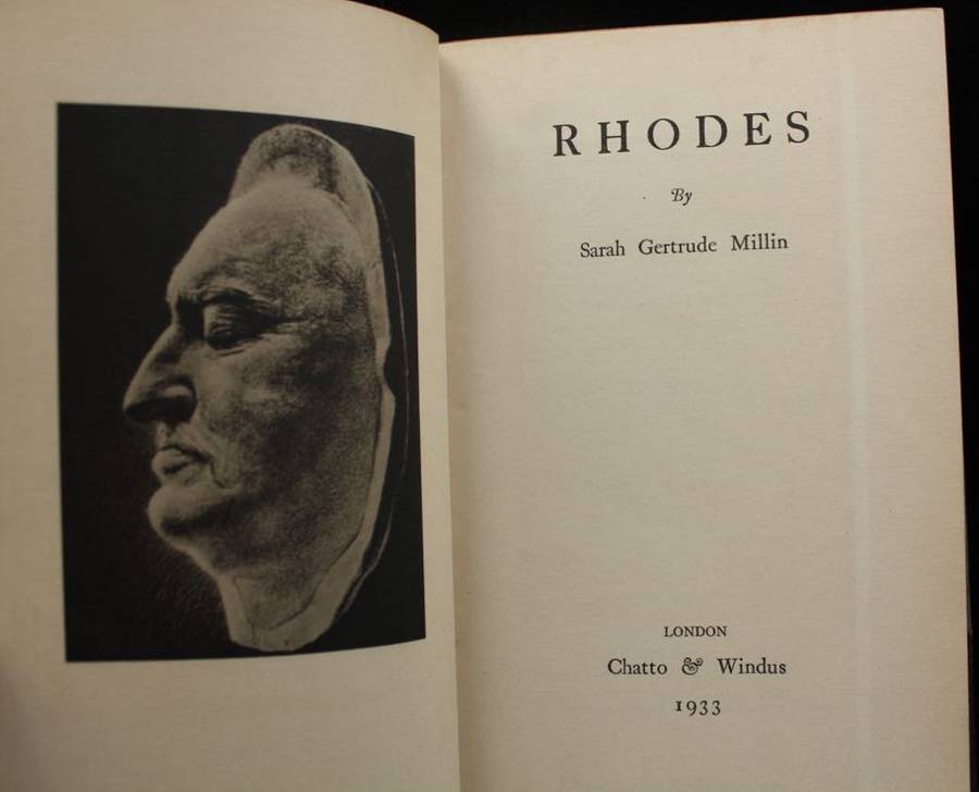 RHODES by SARAH GERTRUDE MILLIN (1933)