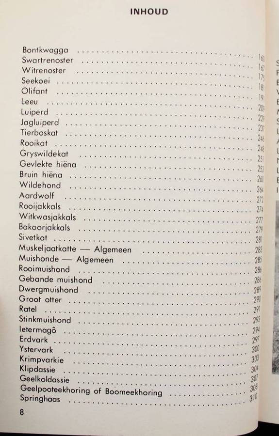 NASIONALE KRUGERWILDTUIN - VRAE EN ANTWOORDE DEUR P.F. FOURIE (1STE UITGAAF 1983)