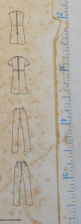 BUTTERICK 5983 ONE PIECE DRESS & PANTS SIZE 16 BUST 38 COMPLETE