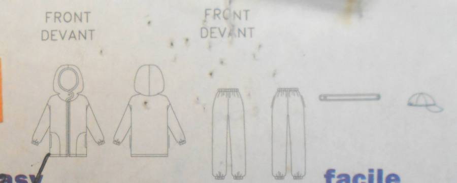 BUTTERICK 5086 UNISEX TRACKSUIT JACKET-PANTS-HAT-HEADBAND SIZE 6-22 COMPLETE-CUT TO 16-18