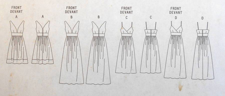 BUTTERICK B5181 DRESS WITH LONED CLOSE FIT BODICE SIZE 8-14 COMPLETE-UNCUT-F/FOLDED