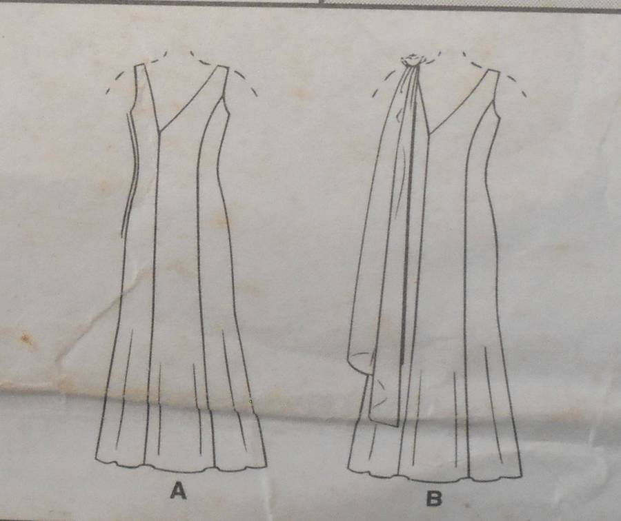 McCALLS 9174 SPECIAL OCCASION LINED DRESS SIZE 12-14-16 COMPLETE-UNCUT-F/FOLDED