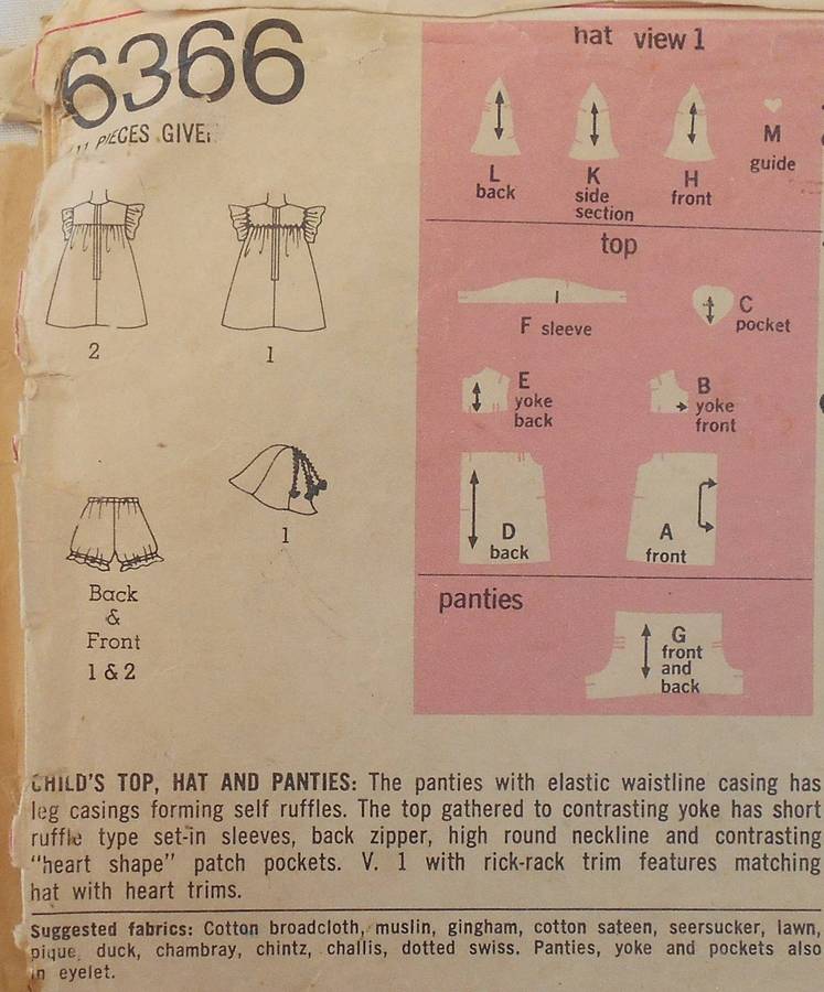 SIMPLICITY 6436 UNISEX PULLOVER SHIRT SIZE 14 BUST 36 COMPLETE