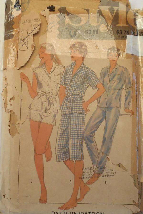 STYLE 4034 PJS IN 3 LENGTHS SIZE 18-20 COMPLETE