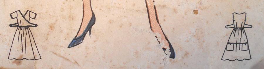 V/VINTAGE BUTTERICK 9695 DRESS WITH DRAPED COLLAR SIZE 12 BUST 32 COMPLETE-UNCUT-F/FOLDED