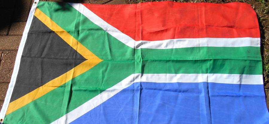 SOUTH AFRICAN FLAG - SIZE 155 CM X 89,5 CM