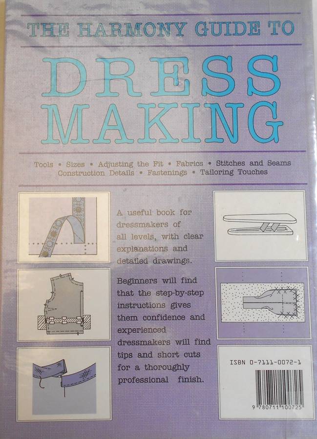 THE HARMONY GUIDE TO DRESSMAKING-100 PAGE SOFT COVER