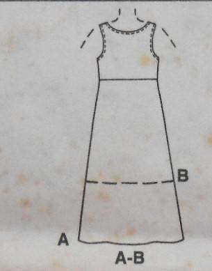 McCALLS 2354 PINAFORE IN 2 LENGTHS SIZE 14-16-18 COMPLETE-UNCUT-REFOLDED