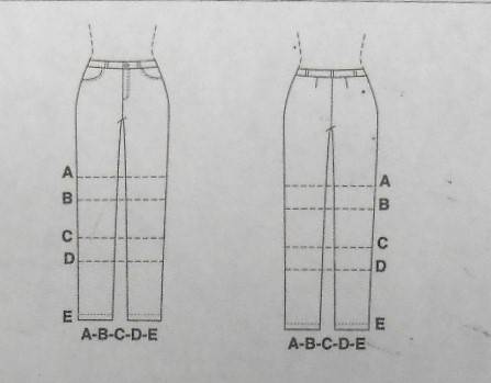 BUTTERICK B6061 SHORTS & PANTS SIZE 6-8-10-12-14 COMPLETE CUT TO 14