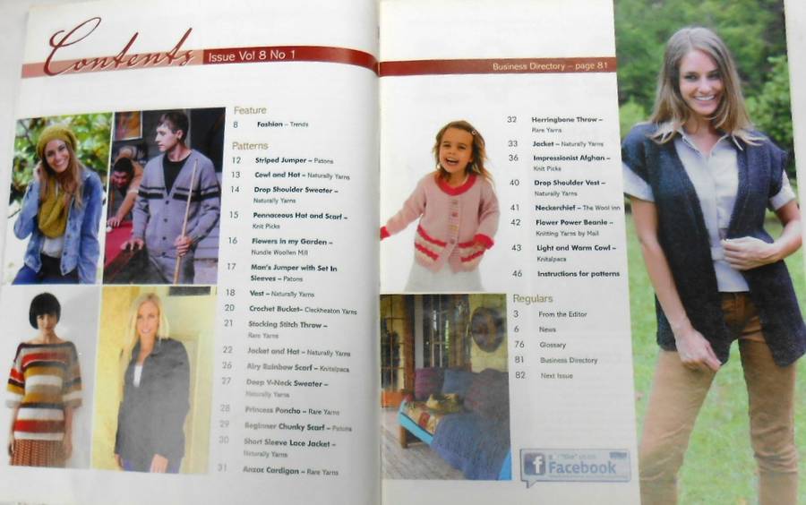 AUSTRALIAN KNITTING VOL 8 NO 1 AUTUMN- 84 PAGES