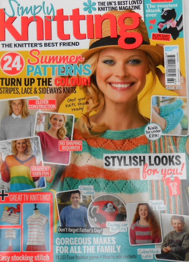 UK SIMPLY KNITING ISSUE 160 2017 100 PAGES