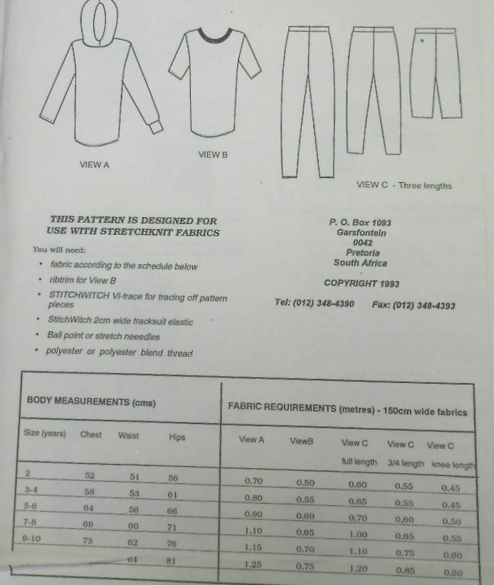 STITCHWITCH QUICK 1300 GIRLS HOODIE-LONG & SHORT SLEEVE T SHIRT-LEGGINGS-SHORTS SIZES 2-12 YEARS