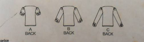 BUTTERICK 4292 SET OF BLOUSES SIZE 10 COMPLETE