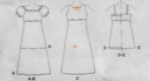 McCALLS 2054 GIRLS DRESS IN 2 LENGTHS SIZE 7-8-10 YEARS COMPLETE-CUT TO SIZE 10