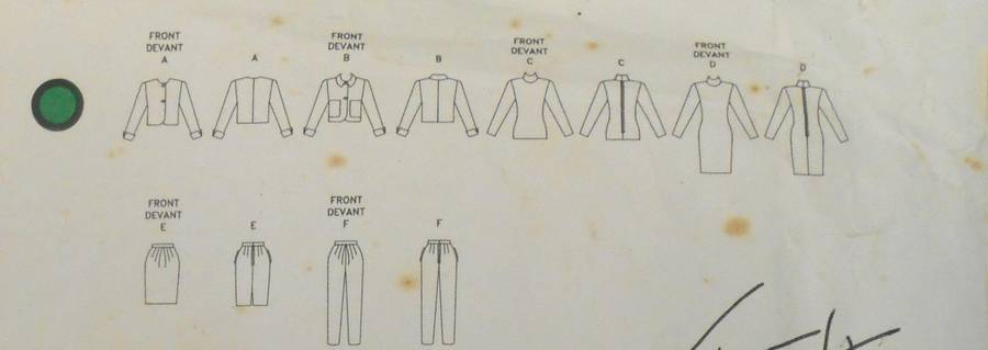 VOGUE 2753 TCAREER WARDROBE JACKET-DRESS-TOP-SKIRT-PANTS - SIZE 14-16-18 COMPLETE-UNCUT-F/FOLDED