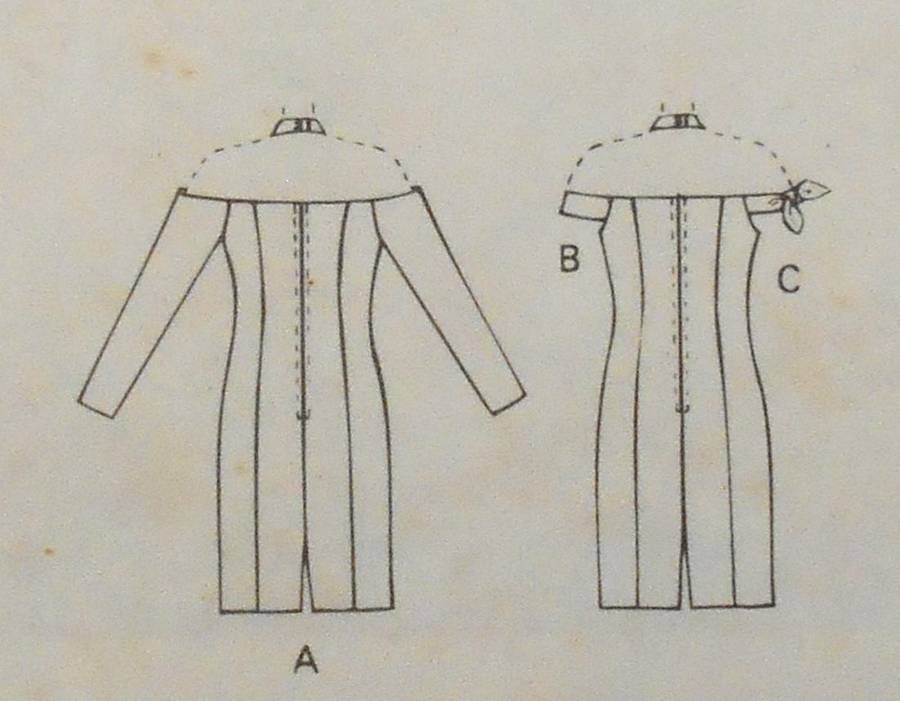 McCALLS 6533 STUNNING FITTED DRESS WITH STRAP FEATURE SIZE 8-10-12 COMPLETE-UNCUT-F/FOLDED