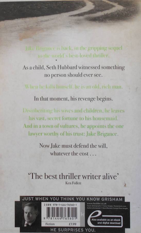 JOHN GRISHAM-SYCAMORE ROW-2013-MEDIUM SIZE FORMAT