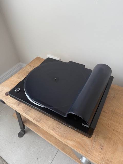 Denon DP-450USB Premium Belt-Driven Hi-Fi Turntable - Black
